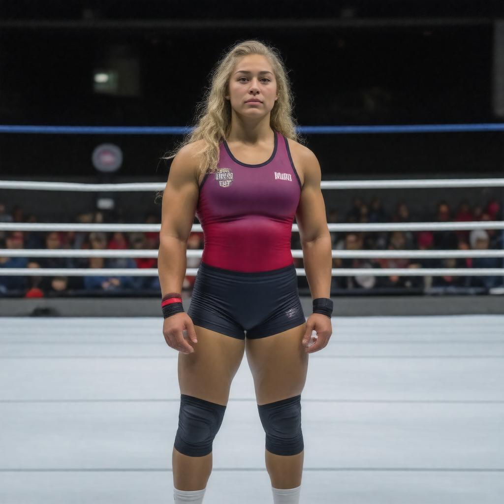 AI-created image of Helen Maroulis