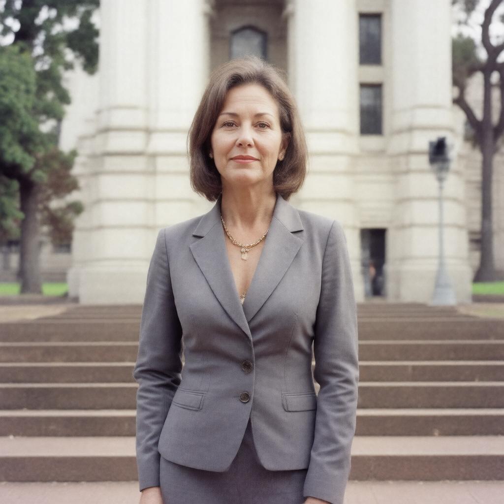 AI-created image of Helen McDonald