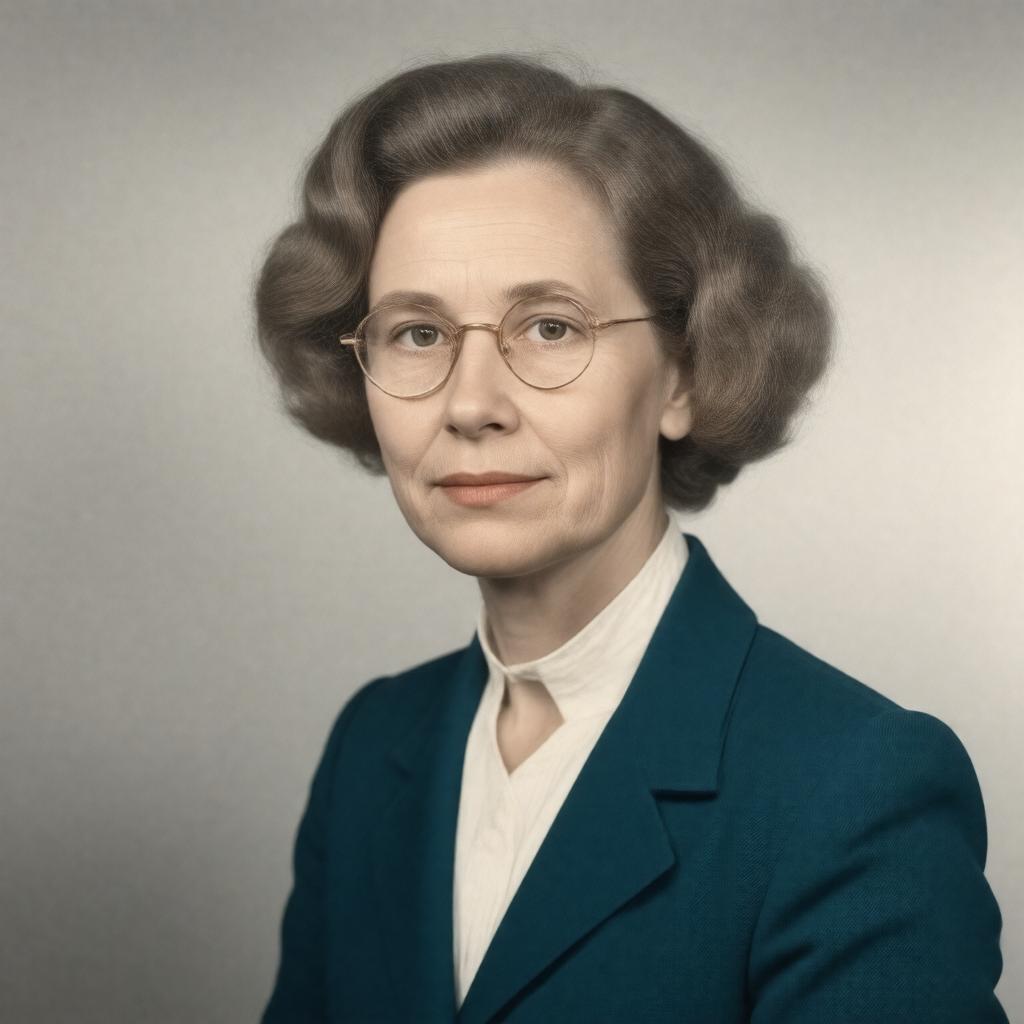 AI-created image of Helen Megaw