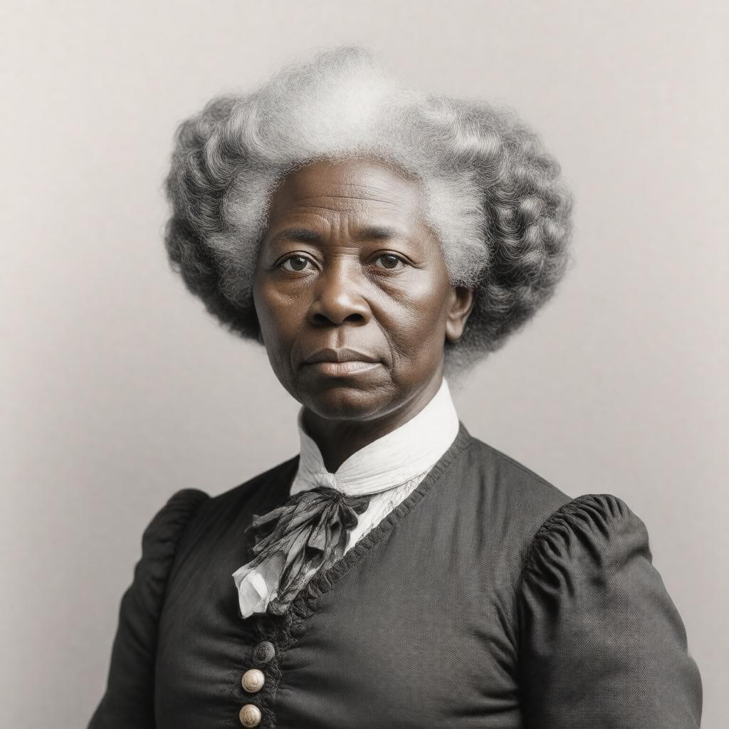 Click to view larger image AI-created image of Helen Pitts Douglass