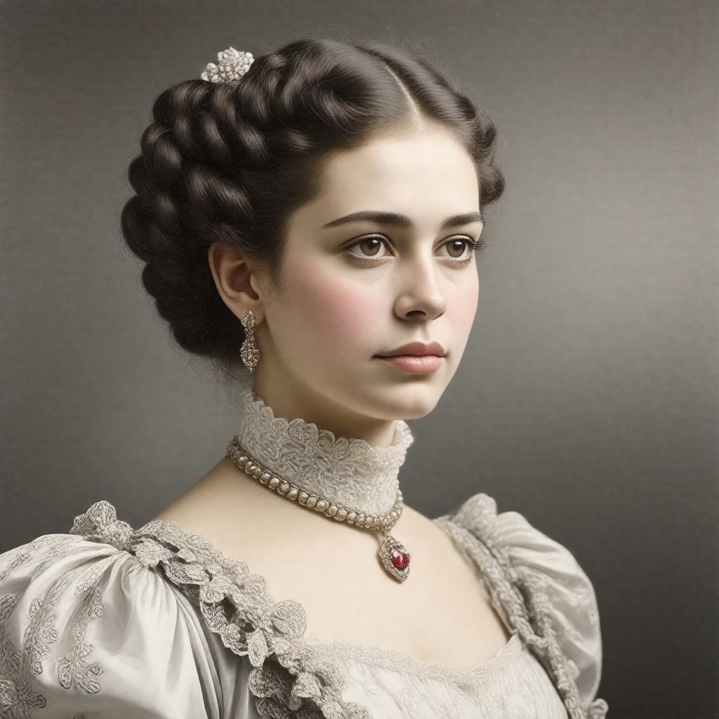 AI-created image of Helena Augusta Victoria