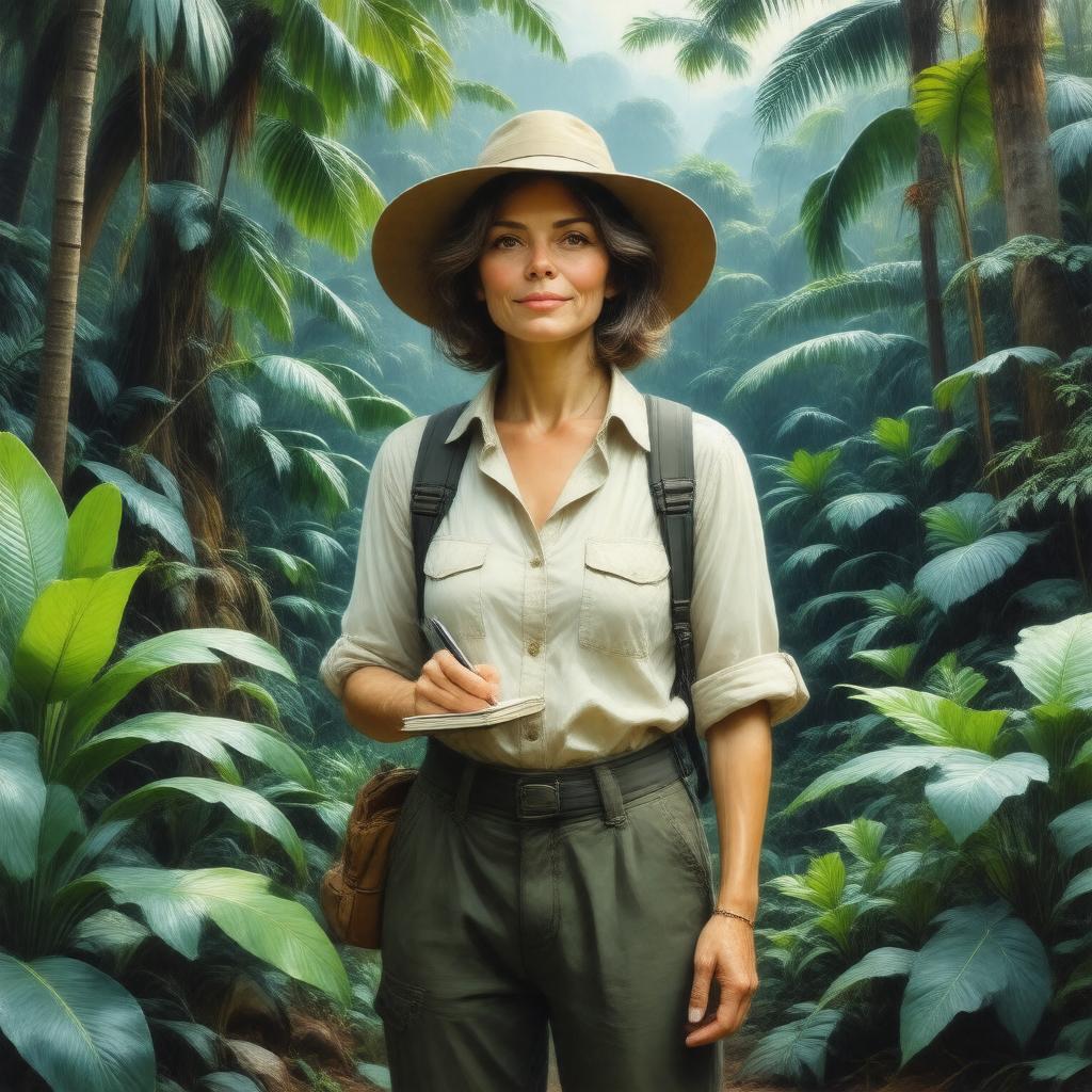 AI-created image of Helene Muller-Landau