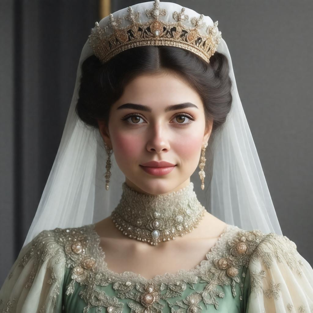 AI-created image of Helene of Yugoslavia