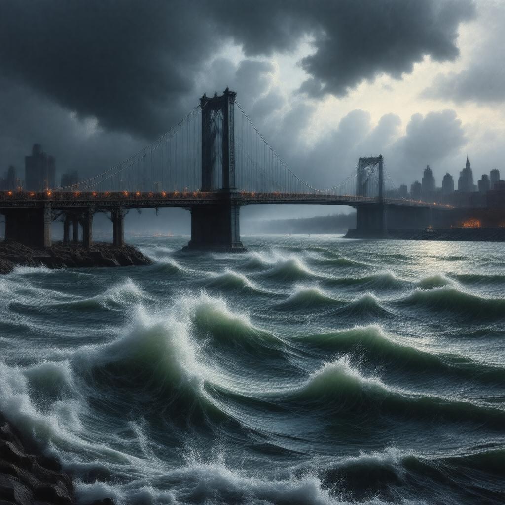 Click to view larger image AI-created image of Hell Gate