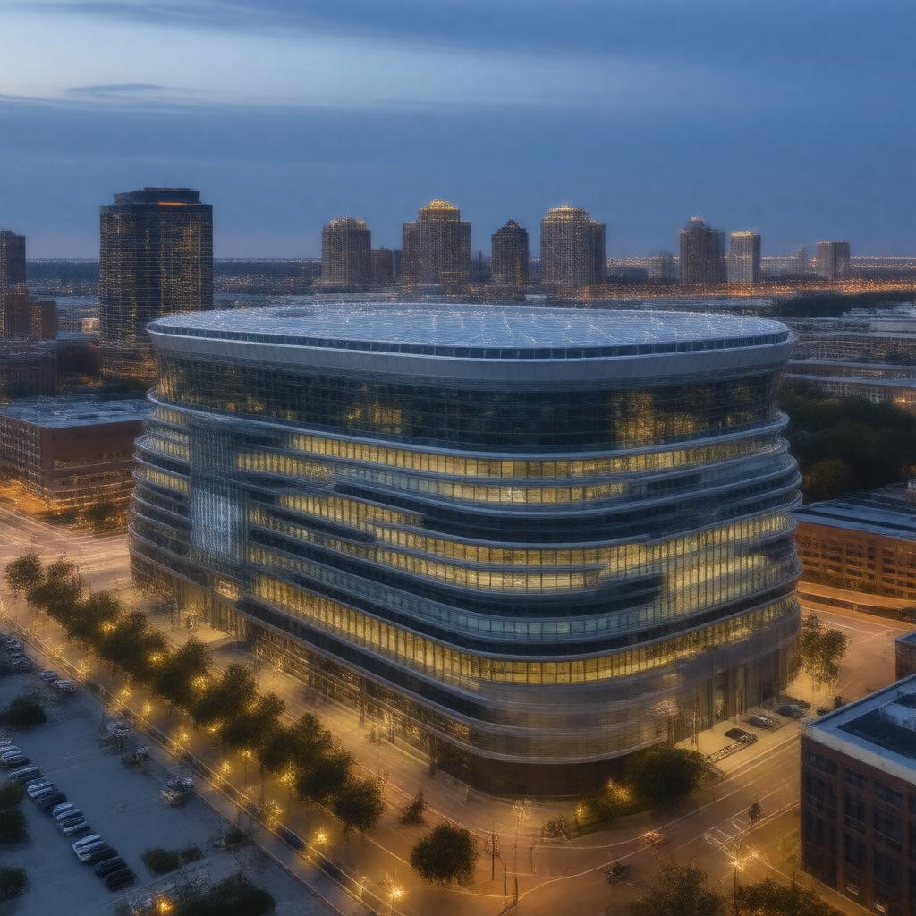 AI-created image of Hellmuth, Obata & Kassabaum