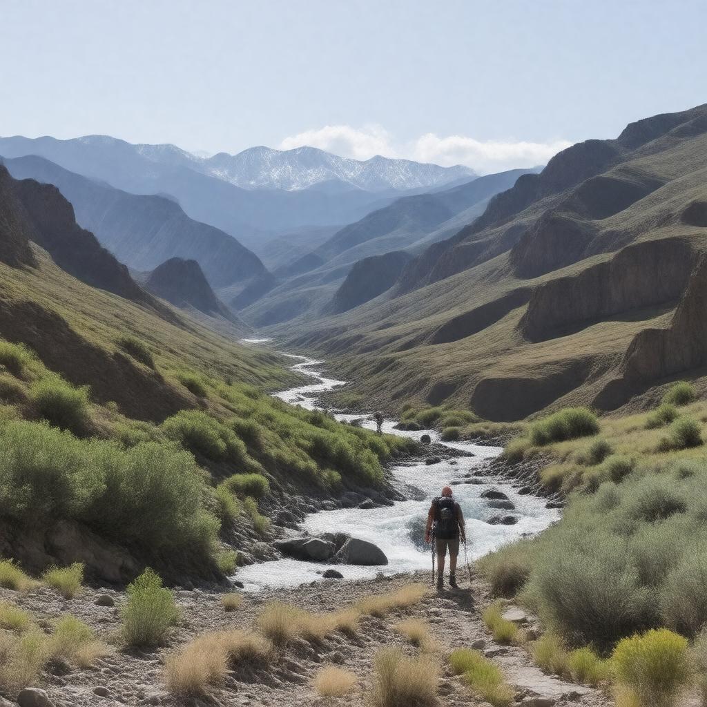 AI-created image of Hells Canyon