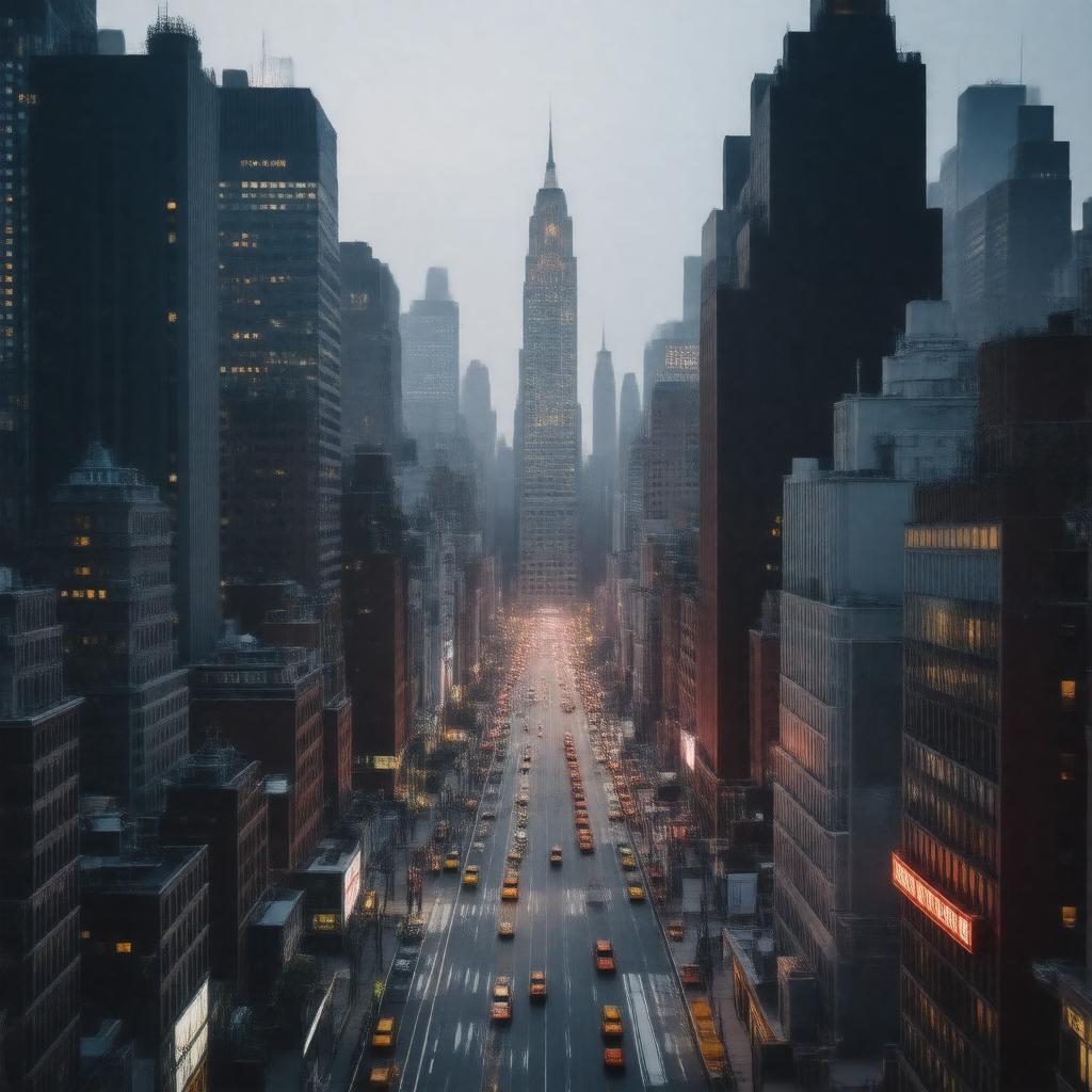 AI-created image of Hell's Kitchen