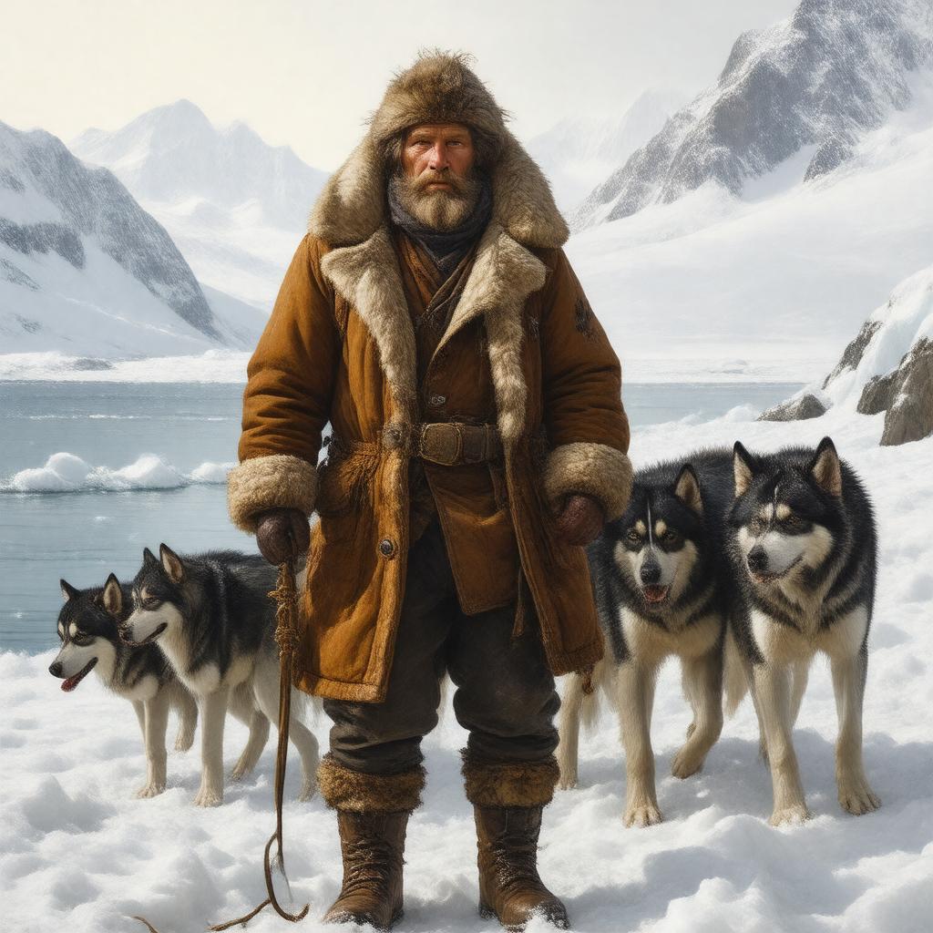 AI-created image of Helmer Hanssen