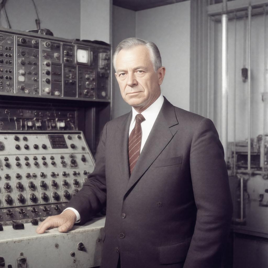 Click to view larger image AI-created image of Helmut Hoelzer