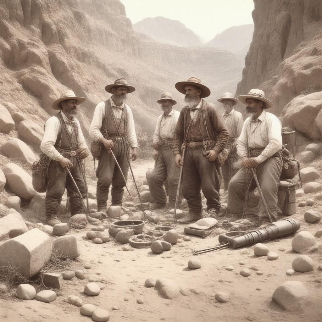 Click to view larger image AI-created image of Hemenway Southwestern Archaeological Expedition