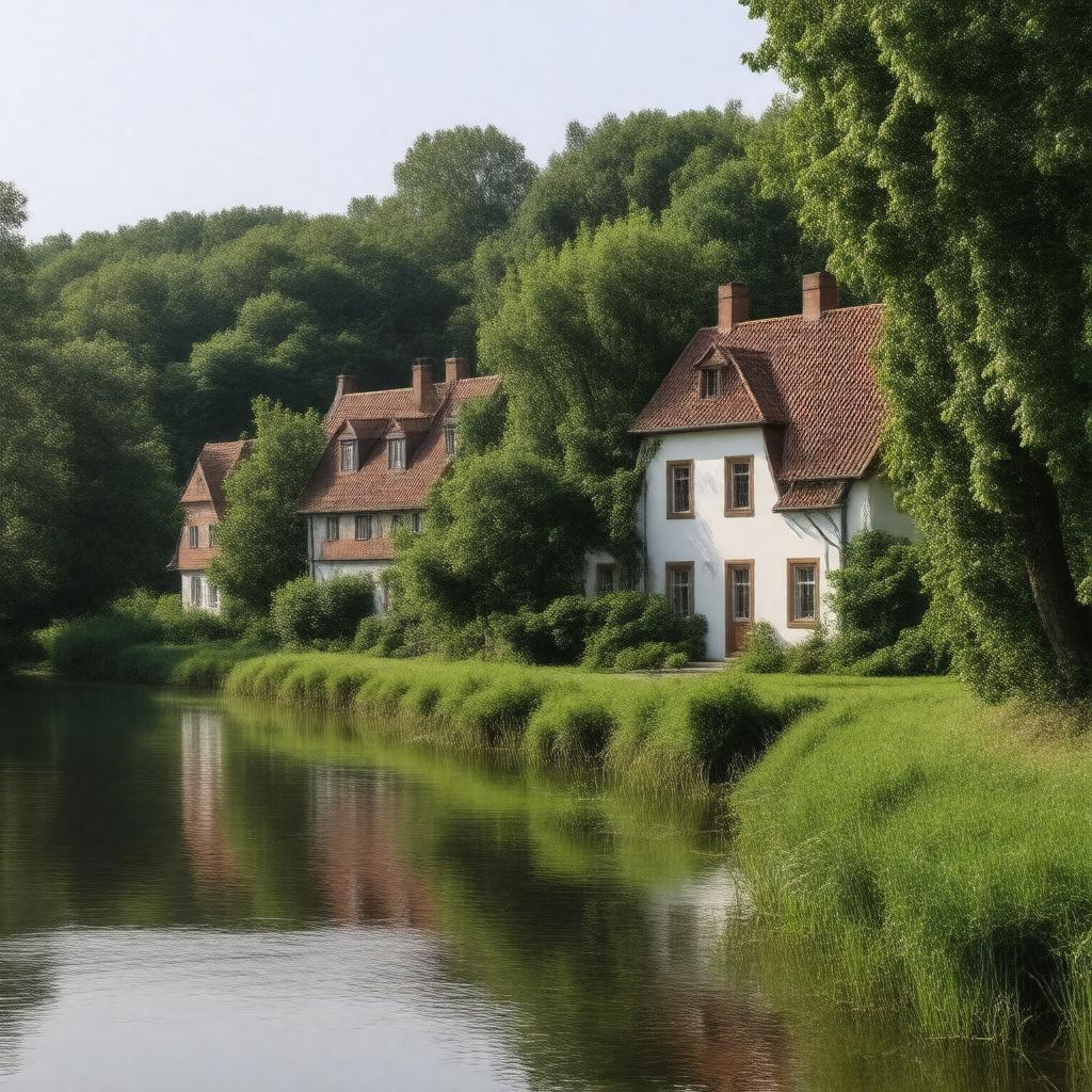 AI-created image of Hemmelmark, Germany