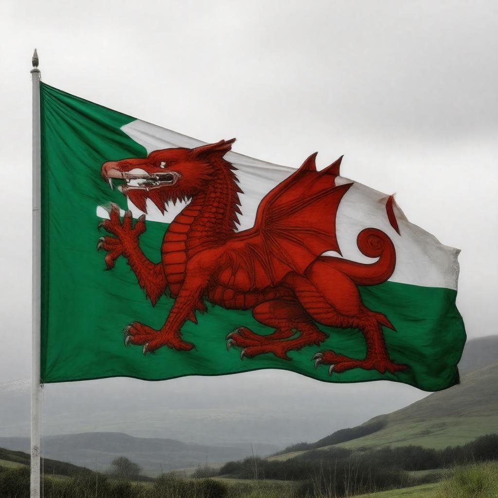 AI-created image of Hen Wlad Fy Nhadau