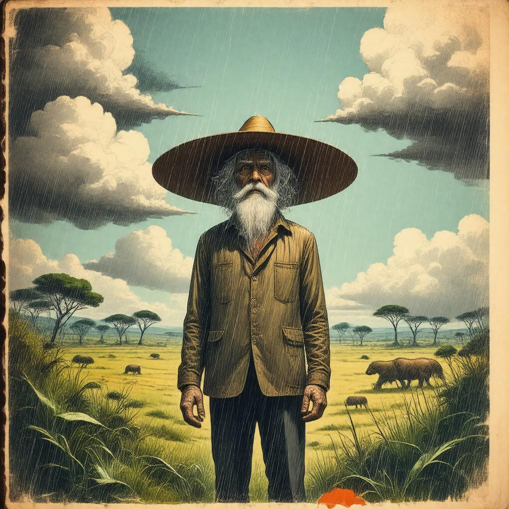 AI-created image of Henderson the Rain King