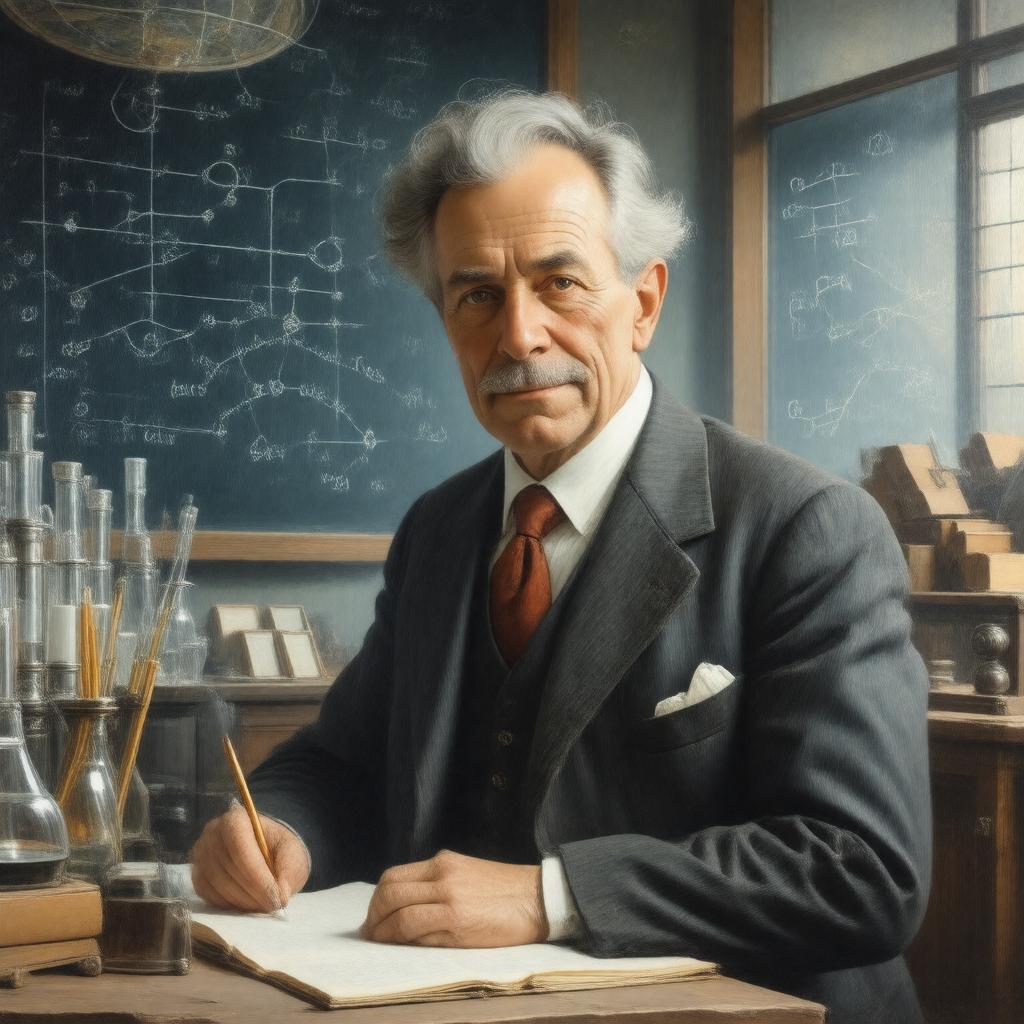 AI-created image of Hendrik Brugt Gerhard Casimir