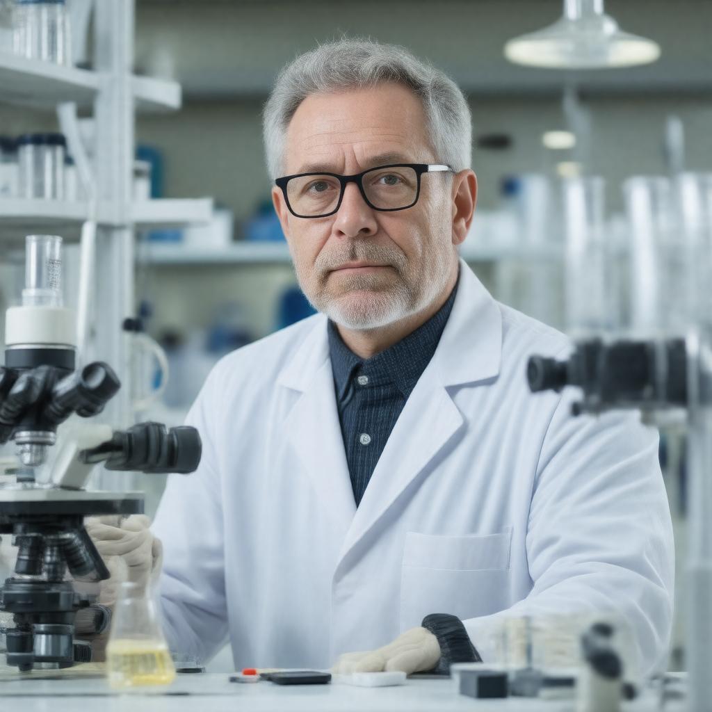 AI-created image of Hendrik Poinar