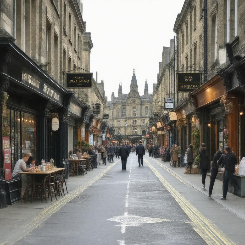 AI-created image of Heneage Street