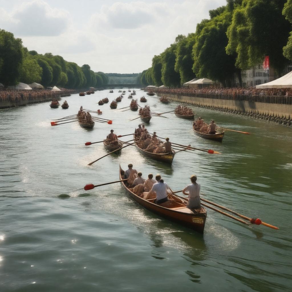 AI-created image of Henley Royal Regatta