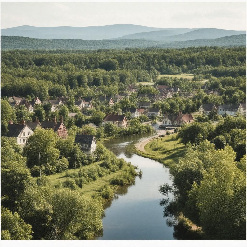 AI-created image of Henniker