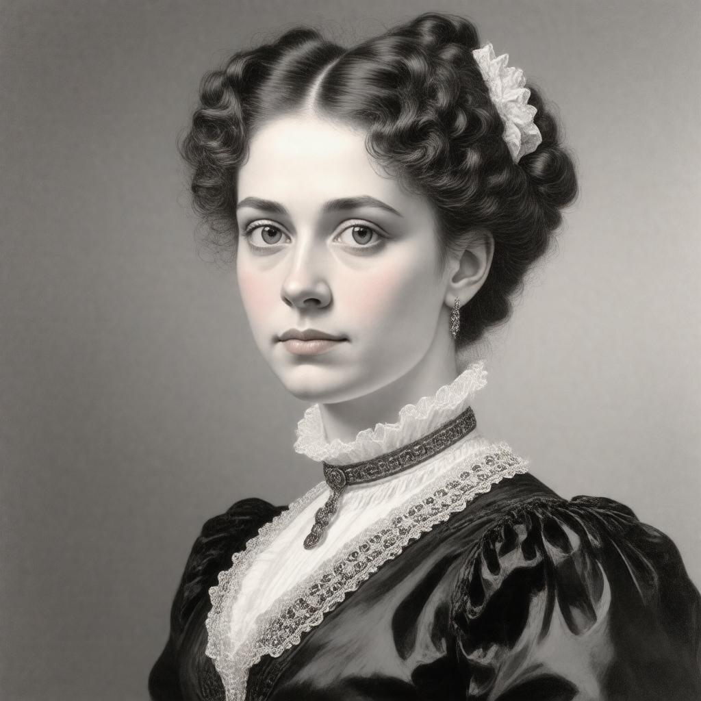 AI-created image of Henrietta Anne Heathorn