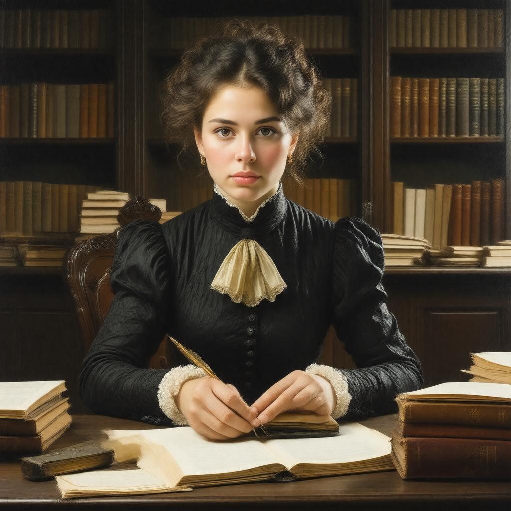 AI-created image of Henrietta Barrett