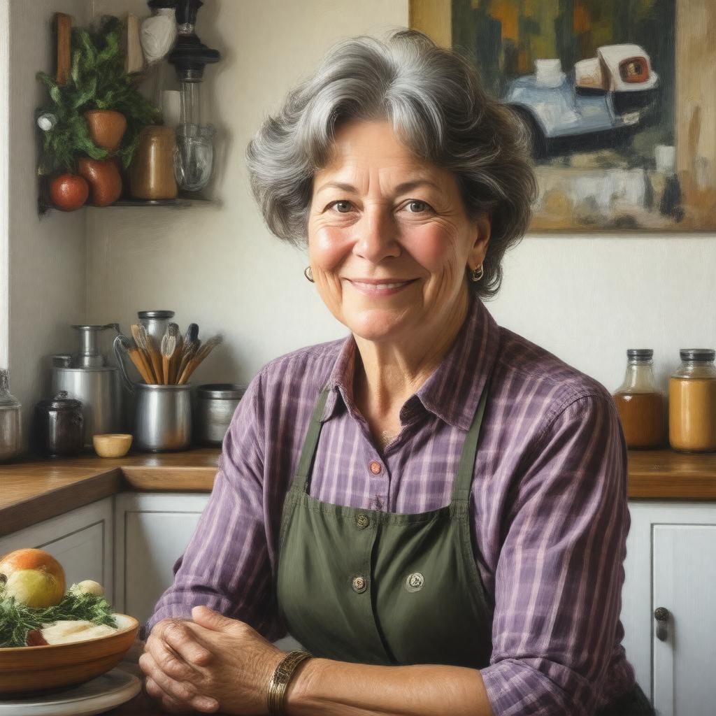 AI-created image of Henrietta Black