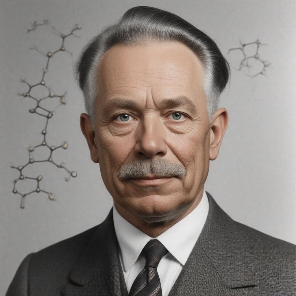 AI-created image of Henrik Bohr