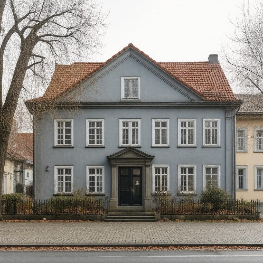 AI-created image of Henrik Ibsen Museum