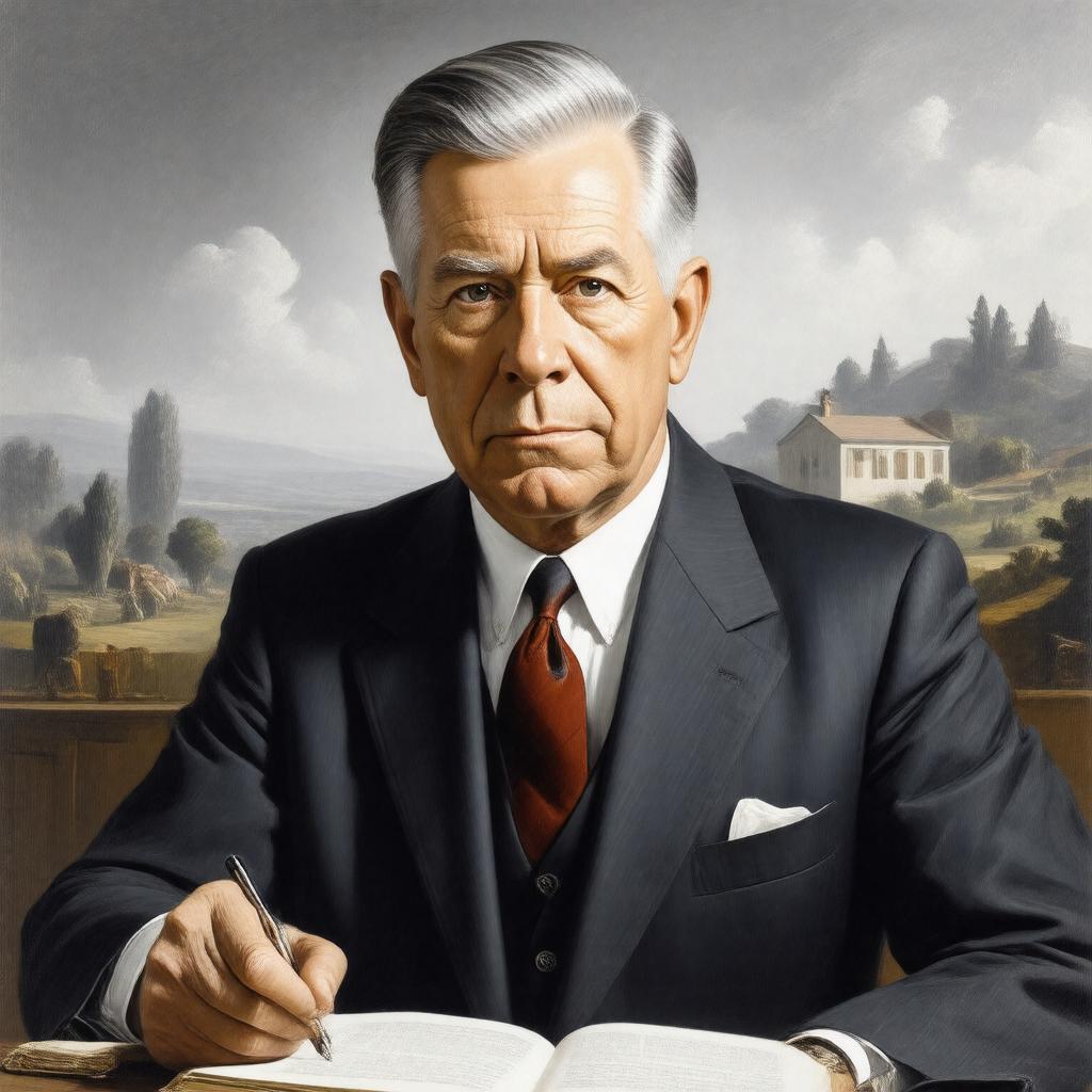AI-created image of Henry A. Wallace