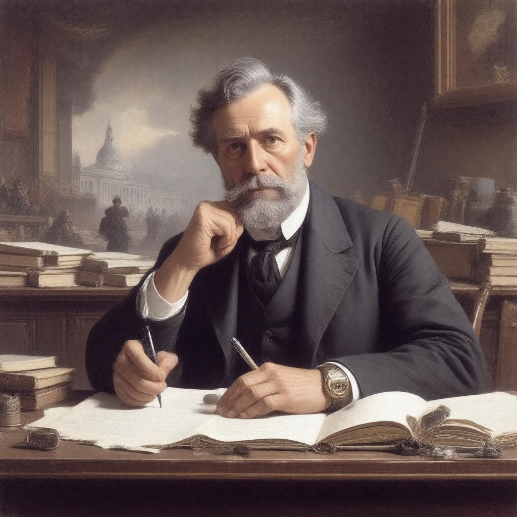 AI-created image of Henry Adams