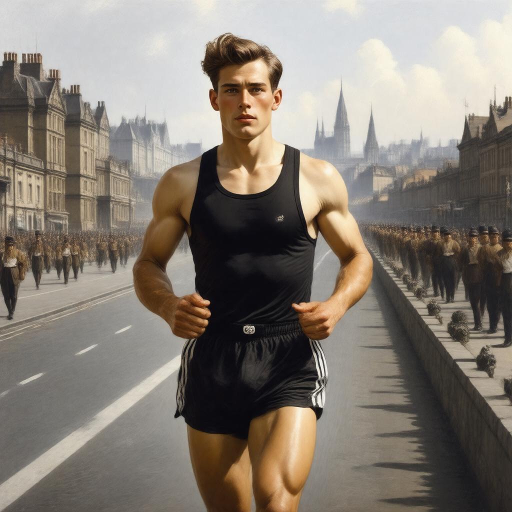 AI-created image of Henry Barrett