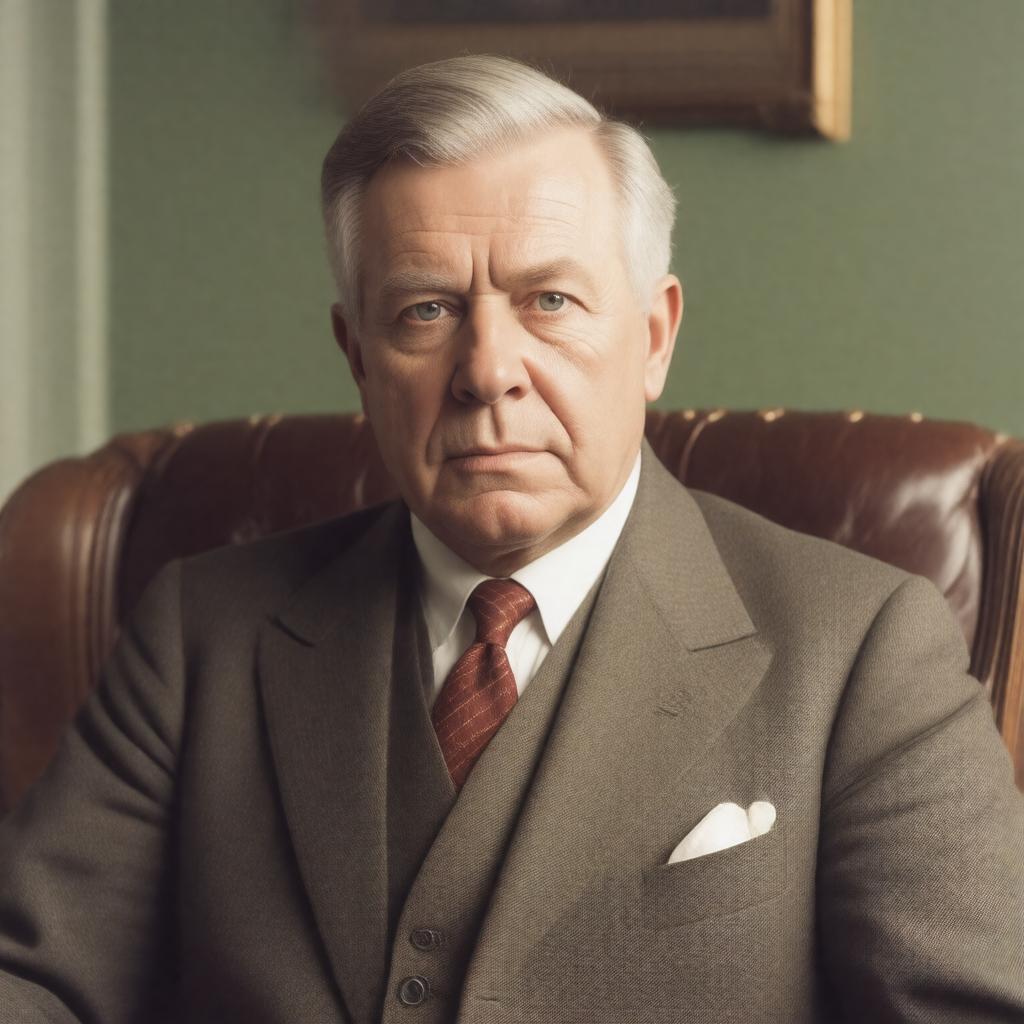 AI-created image of Henry Browne Wallace