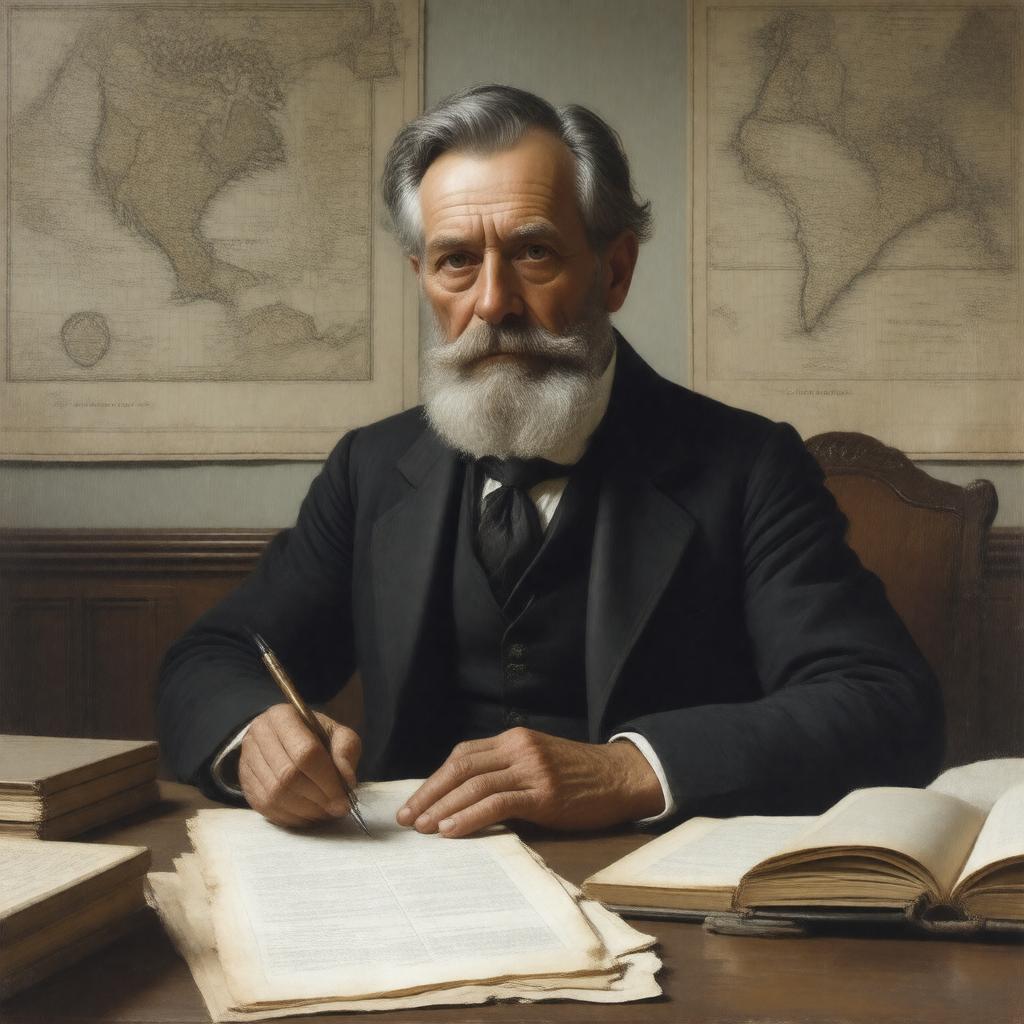 AI-created image of Henry Castle Mead