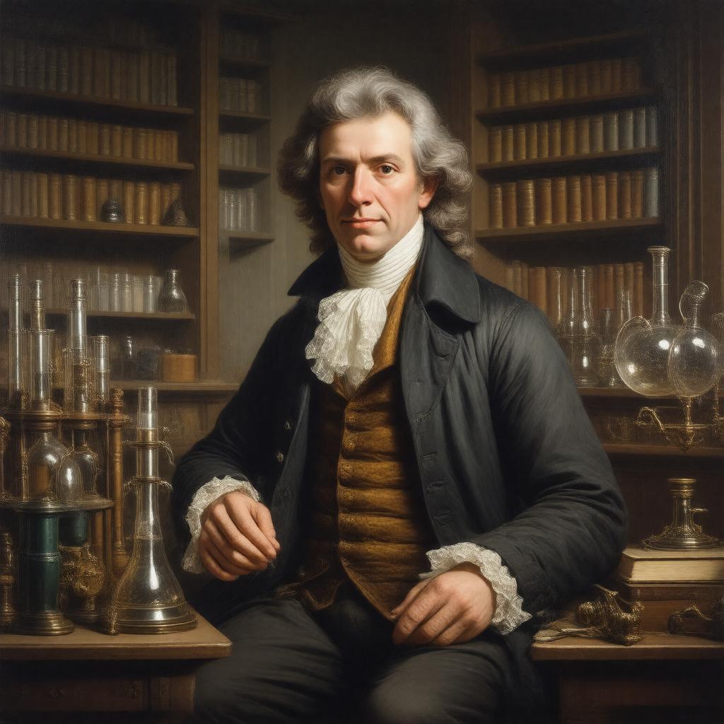 AI-created image of Henry Cavendish