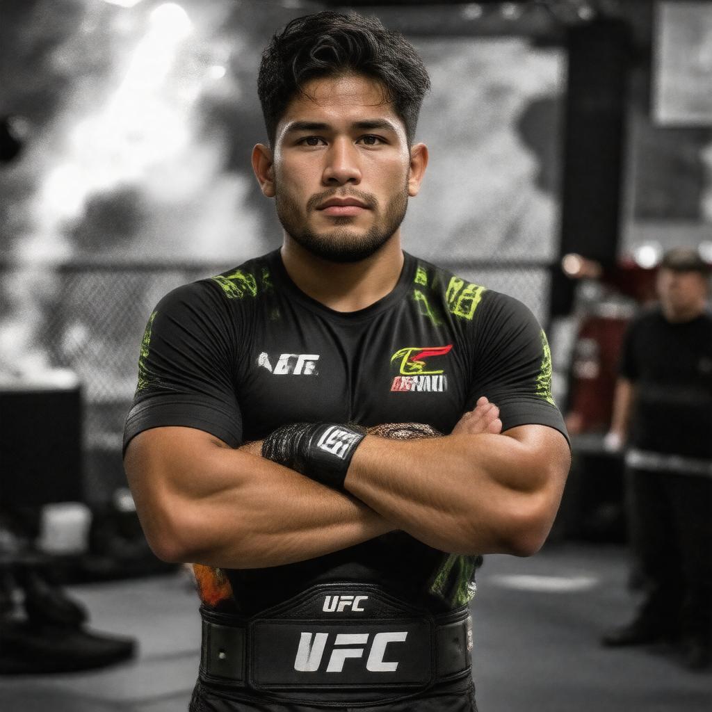 AI-created image of Henry Cejudo
