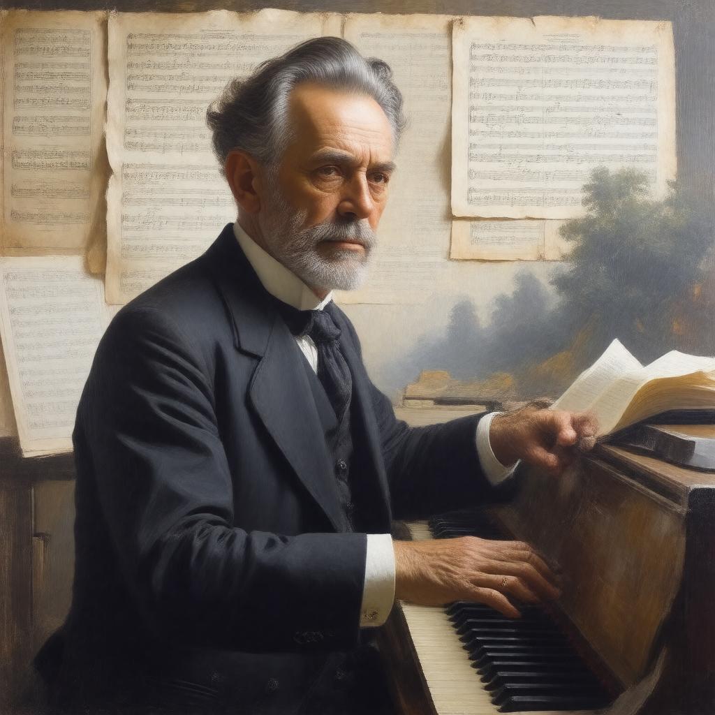 AI-created image of Henry Cowell