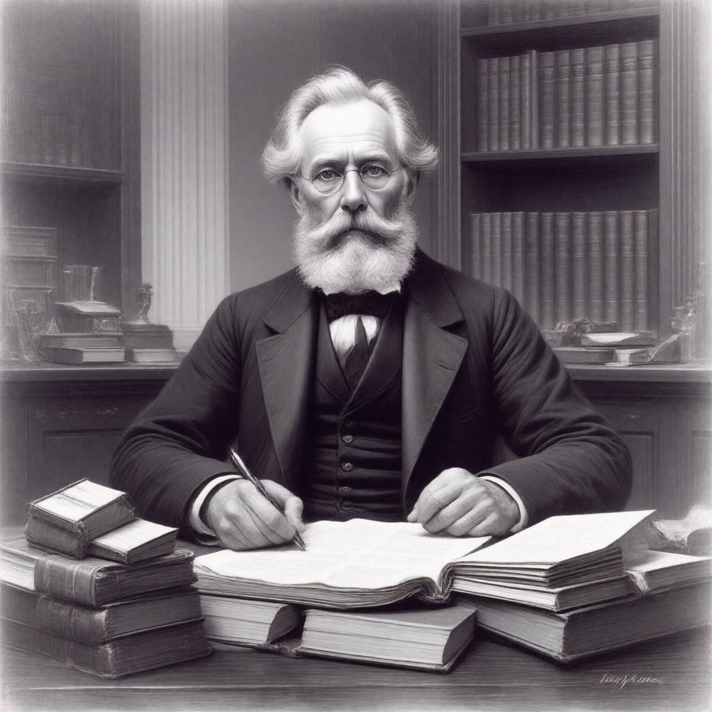 AI-created image of Henry Farnam