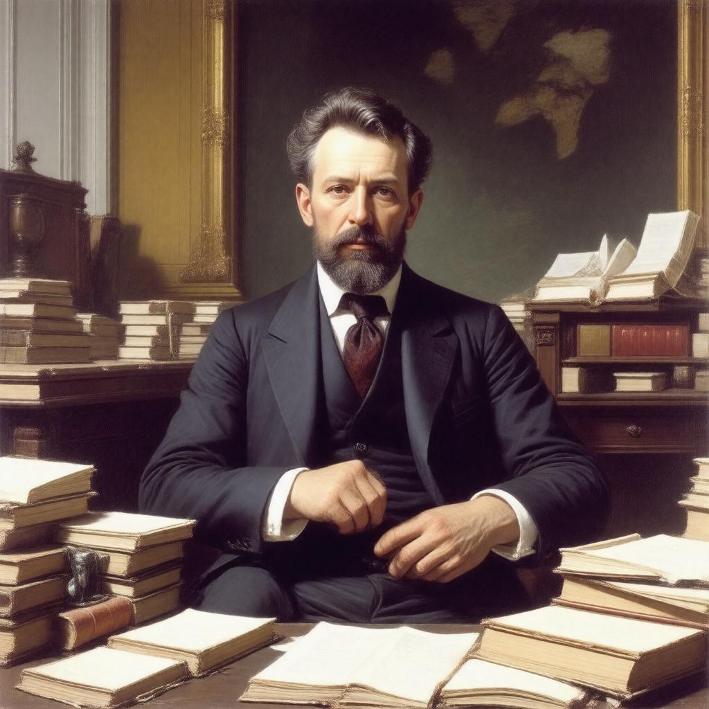 AI-created image of Henry Green