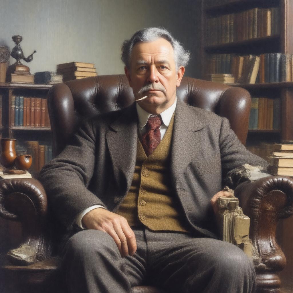 AI-created image of Henry Higgins