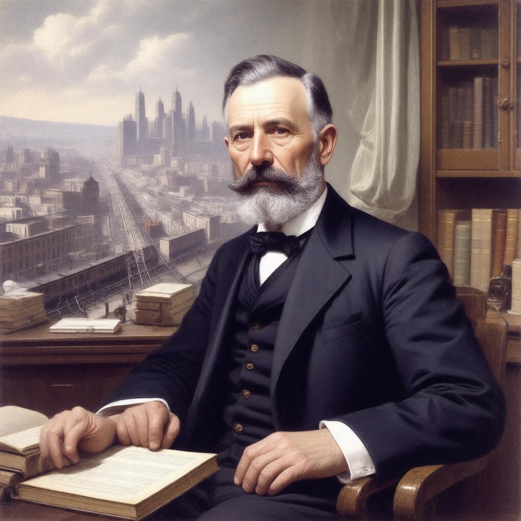 AI-created image of Henry Howard Houston