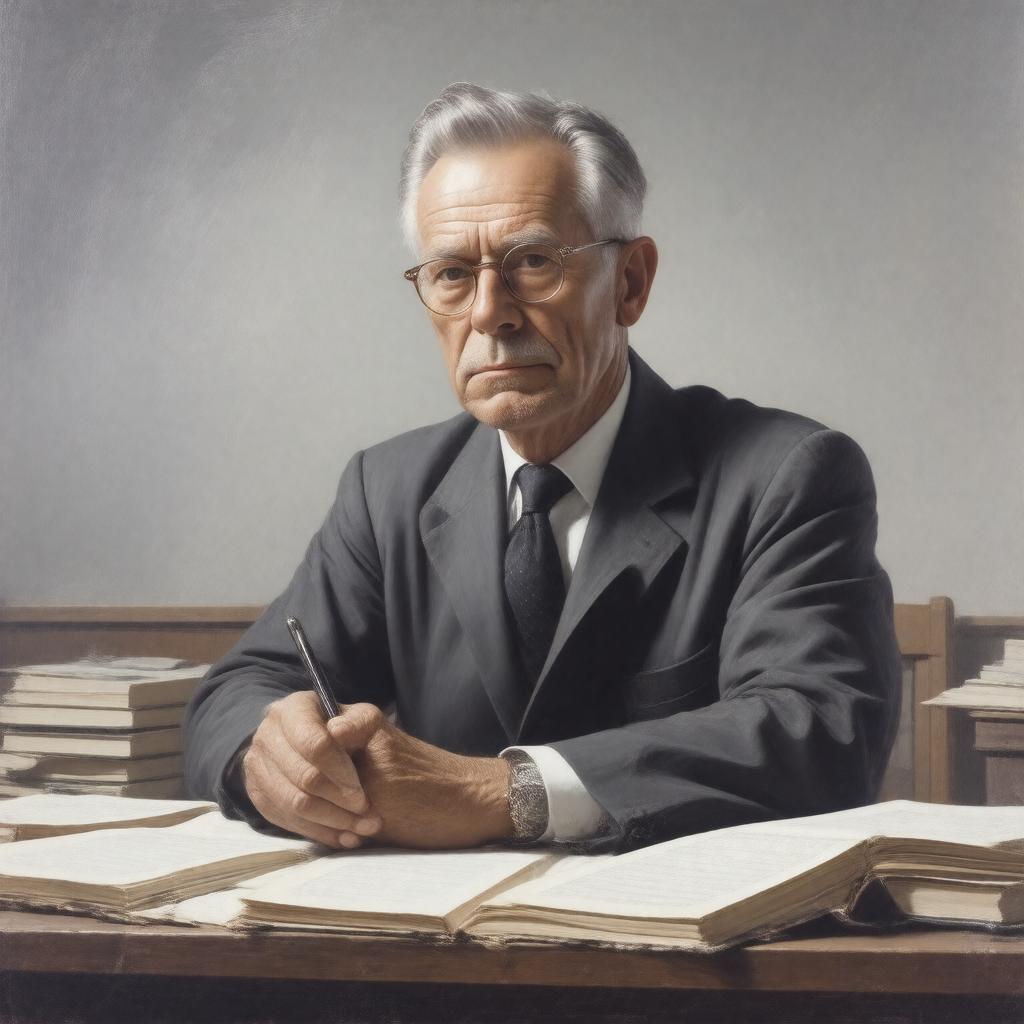 AI-created image of Henry Hughes