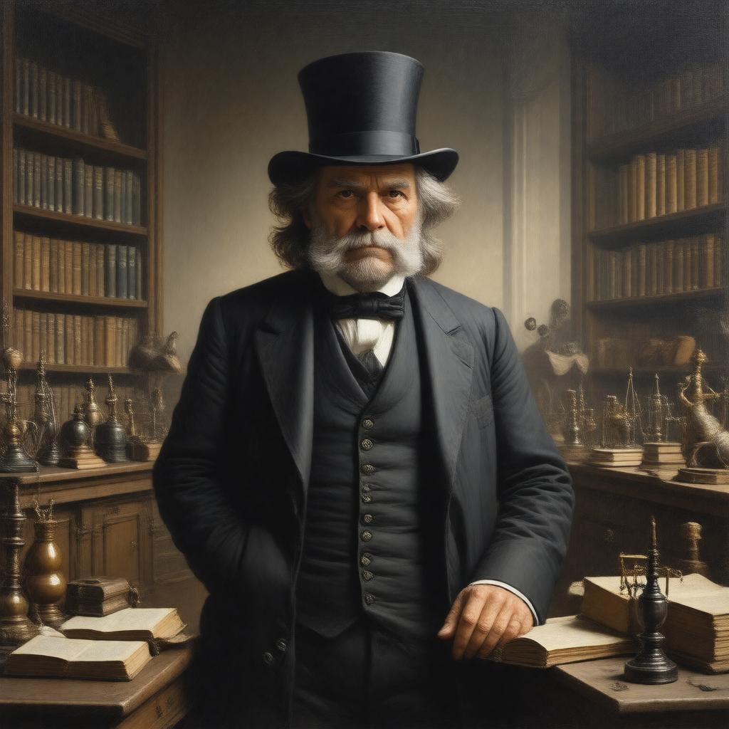 AI-created image of Henry Huxley