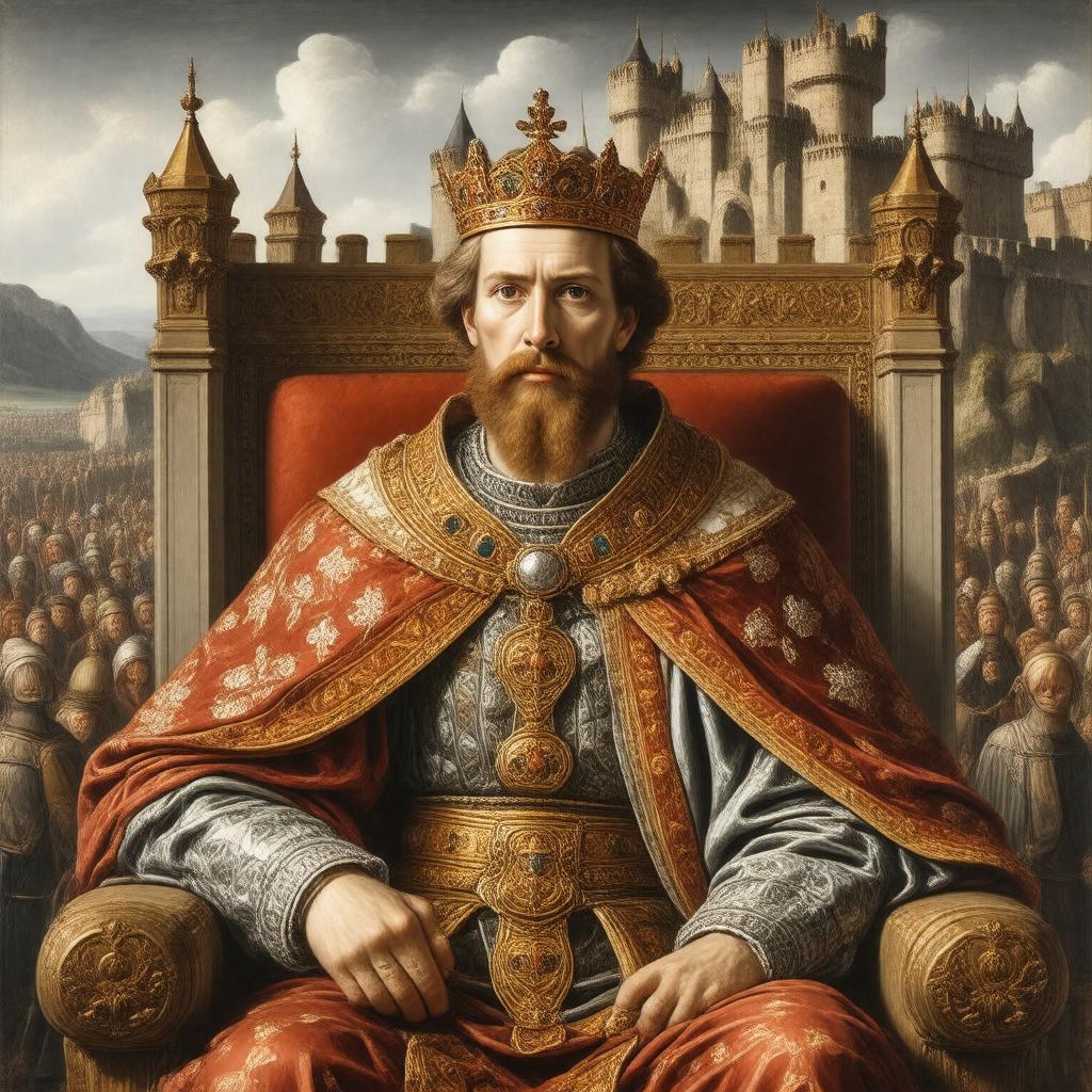 AI-created image of Henry II of England