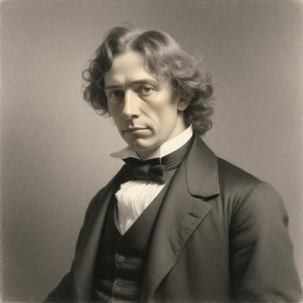 AI-created image of Henry Irving