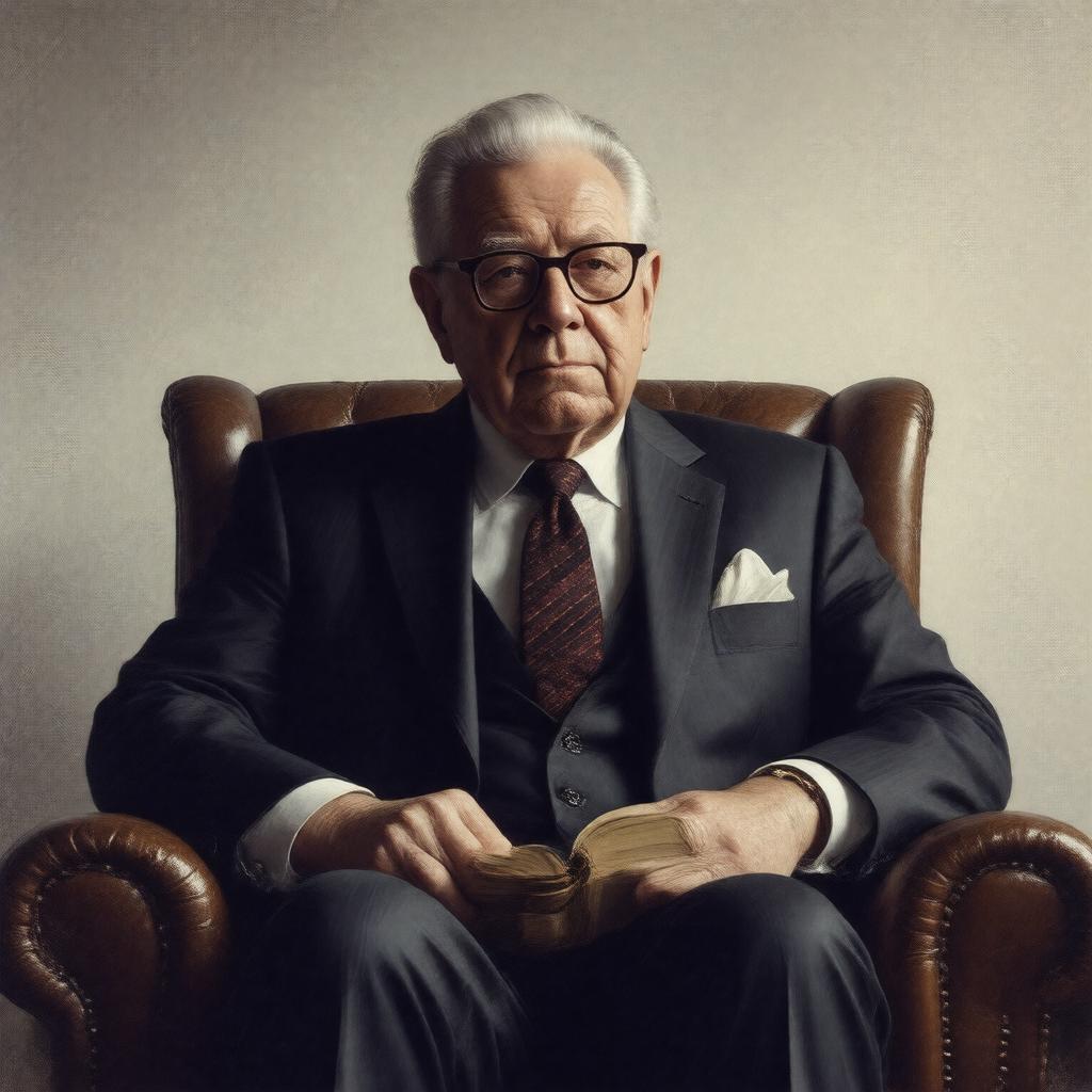 AI-created image of Henry Kissinger