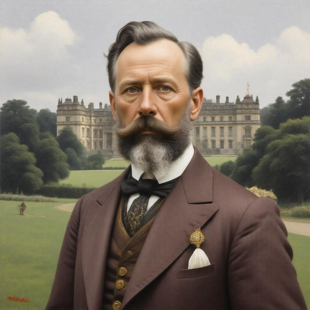 AI-created image of Henry Lascelles, 6th Earl of Harewood