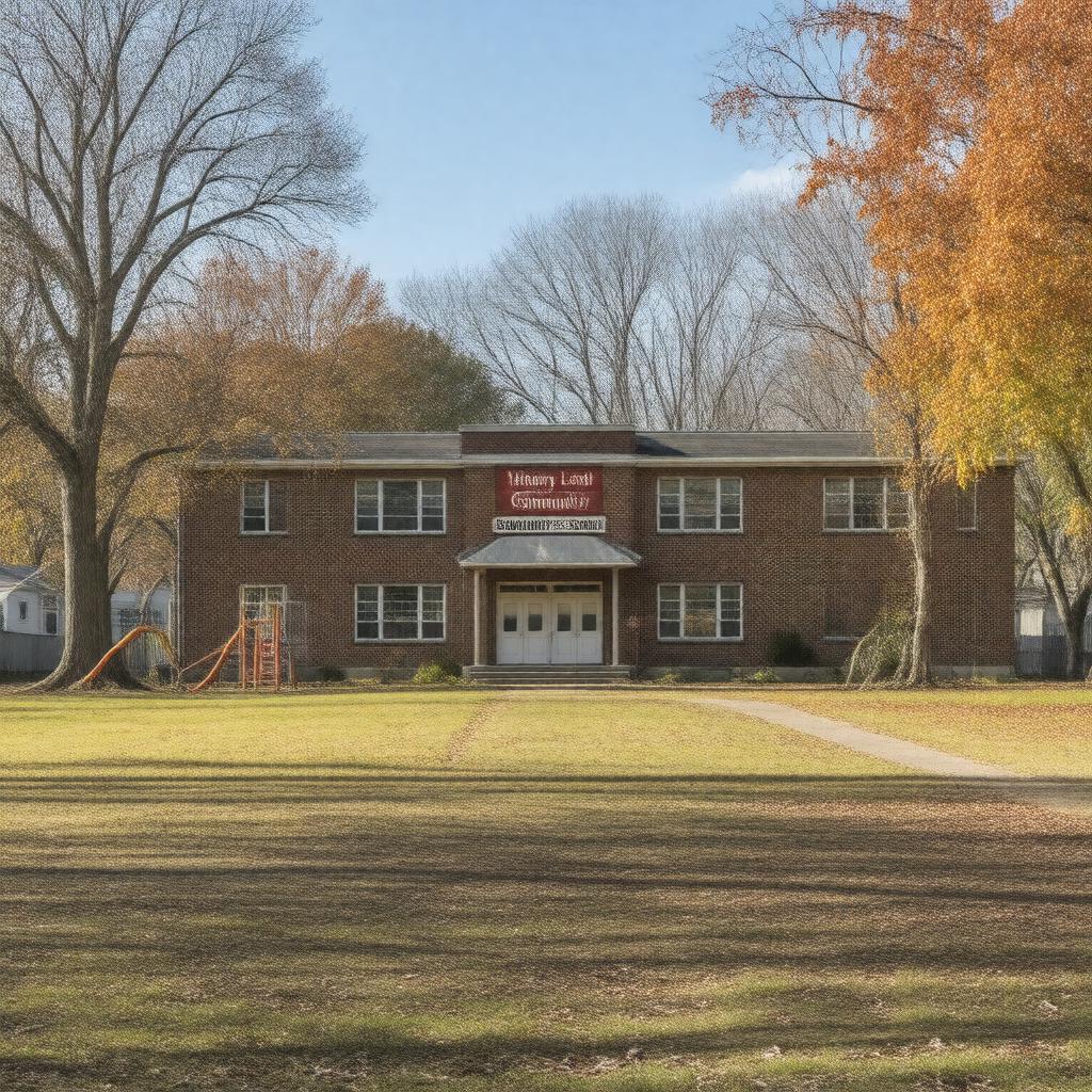 Click to view larger image AI-created image of Henry Lord Community School