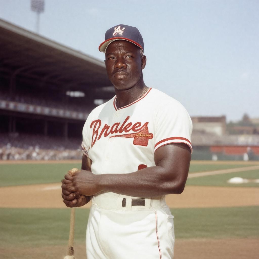 AI-created image of Henry Louis Aaron