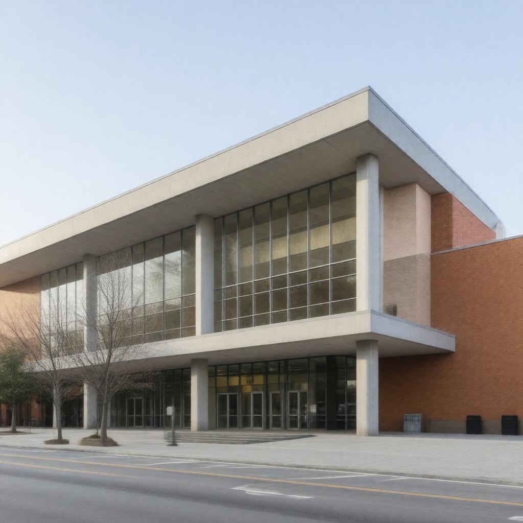 AI-created image of Henry M. Goldman School of Dental Medicine