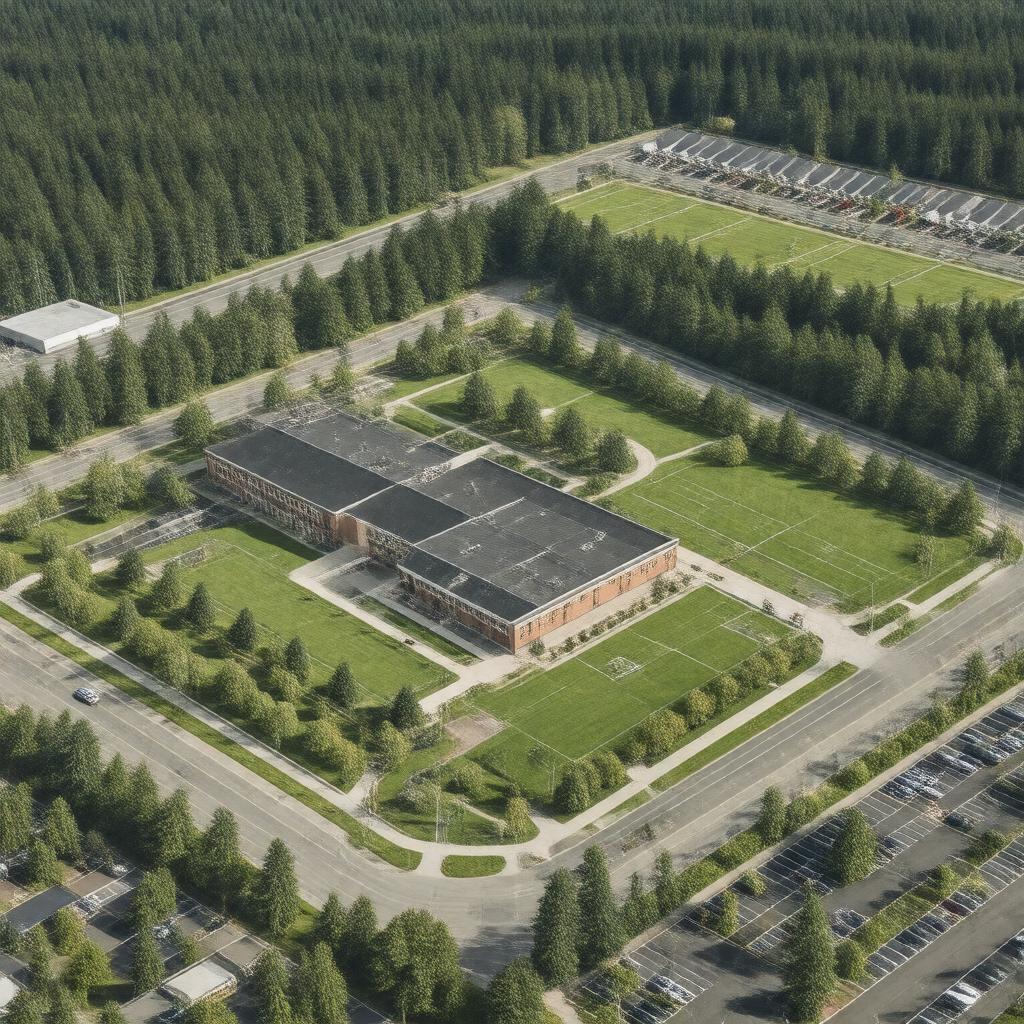 AI-created image of Henry M. Jackson High School