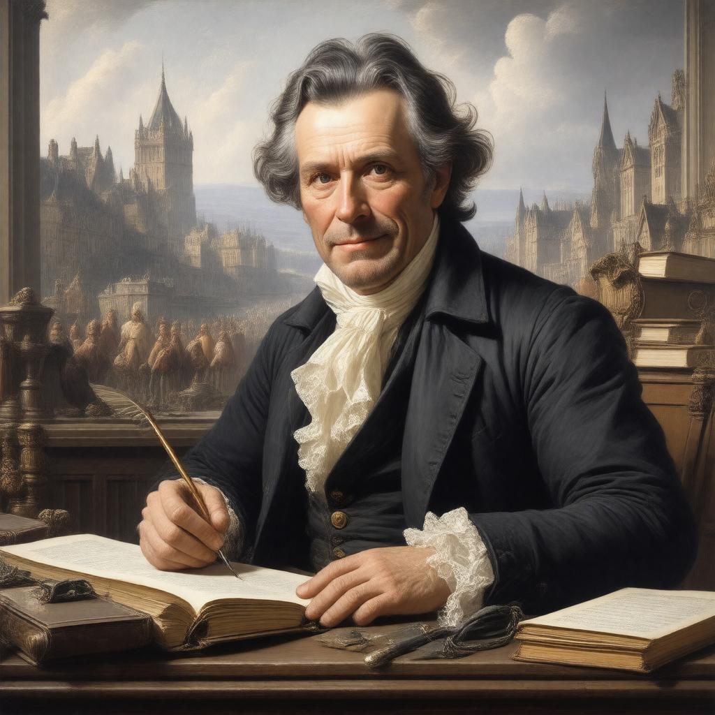 AI-created image of Henry Mackenzie